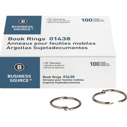 Enterprise Technology Solutions&nbsp;Business Source  Book Rings, 1-1/2
