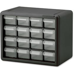 Enterprise Technology Solutions&nbsp;Akro-Mils  Storage Cabinet, Plastic, 16-Draw, 6-3/8