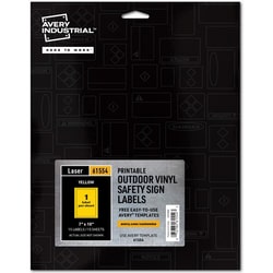 Enterprise Technology Solutions&nbsp;Avery  Sign Labels,Perm,Laser,7
