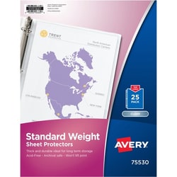 Enterprise Technology Solutions&nbsp;Avery  Sheet Protector,Standard-Weight,8-1/2