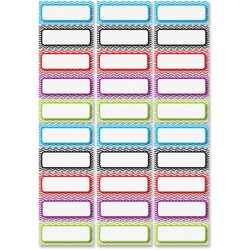Enterprise Technology Solutions&nbsp;Ashley Productions, Inc.  Chevron Nameplate Magnets, 30/Pack, Multi