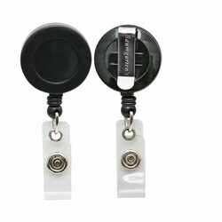 Enterprise Technology Solutions&nbsp;Baumgartens  Card Reel, with Belt Clip/Strap, Extends 30