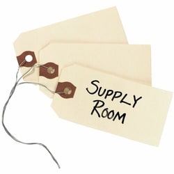 Enterprise Technology Solutions&nbsp;Avery  Shipping Tags, Wired, 3-3/4