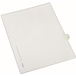 Enterprise Technology Solutions&nbsp;Avery  Index Dividers, Side Tab 9 - 1/25 Cut, 8-1/2