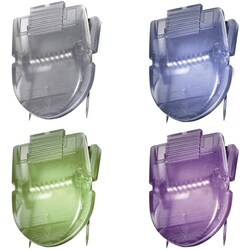 Enterprise Technology Solutions&nbsp;Advantus Corp.  Panel Wall Clips, 40 Sheet Capacity, 20/BX, Assorted Metallic