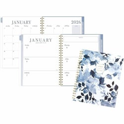 Enterprise Technology Solutions&nbsp;AT-A-GLANCE  Planner,Ciara Floral,Wkly/Mthly,12Mth,Jan-Dec,8-1/2