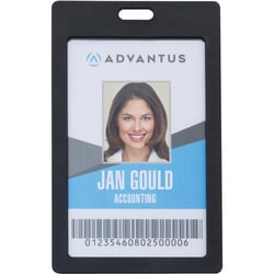 Enterprise Technology Solutions&nbsp;Advantus Corp.  Badge Holders, Rigid, Vert, 2