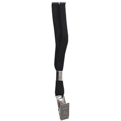 Enterprise Technology Solutions&nbsp;Advantus Corp.  Lanyard, w/ Badge Clip, 24/BX, Black