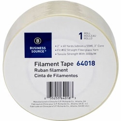 Enterprise Technology Solutions&nbsp;Business Source  Filament Tape Roll, Heavy-duty, 3