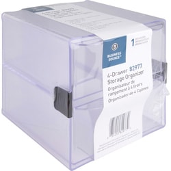 Enterprise Technology Solutions&nbsp;Business Source  Storage Organizer, 4 Drawer, 6