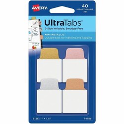 Enterprise Technology Solutions&nbsp;Avery  Tabs, Repositionable, 2-Sided, 1