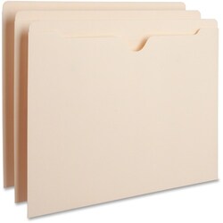 Enterprise Technology Solutions&nbsp;Business Source  File Pocket,Straight Cut Tab,Flat,50 Cap.,Letter,100/BX,MLA