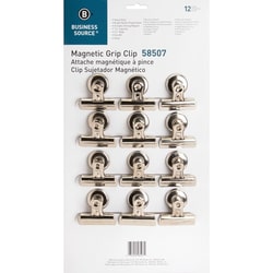 Enterprise Technology Solutions&nbsp;Business Source  Magnetic Clips,Display Pack,Sz 2,2-1/4