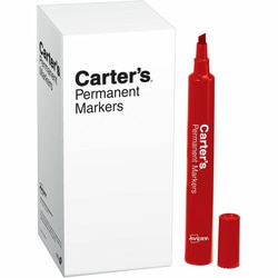 Enterprise Technology Solutions&nbsp;Avery  Permanent Marker, Large, Chisel Tip, Red
