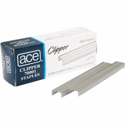 Enterprise Technology Solutions&nbsp;Ace Office Products  Staples, Undulated, For 07020 Clipper Plier, 5000/BX