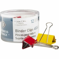 Enterprise Technology Solutions&nbsp;Business Source  Binder Clips, Large 2