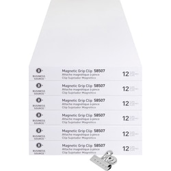 Enterprise Technology Solutions&nbsp;Business Source  MagneticClips,DisplayPK,Sz 2,2-1/4