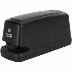Enterprise Technology Solutions&nbsp;Business Source  Stapler,Electric,AC Adapter,25-Sht Capacity,Full Strip,BK