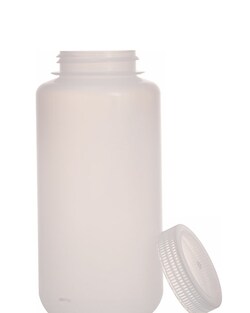 Foxx Life Sciences&nbsp;1L Wide Mouth LDPE Reagent Bottles, 24CS