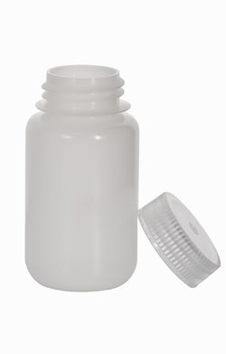 Foxx Life Sciences&nbsp;125mL Wide Mouth PP Reagent Bottles, 72CS