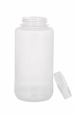 Foxx Life Sciences&nbsp;1L Wide Mouth PP Reagent Bottles, 24CS