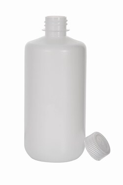 Foxx Life Sciences&nbsp;250mL Narrow Mouth HDPE Reagent Bottles, 72CS