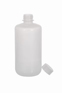 Foxx Life Sciences&nbsp;500mL Narrow Mouth HDPE Reagent Bottles, 48CS