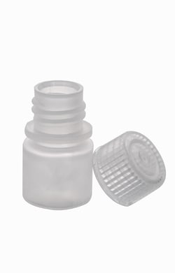 Foxx Life Sciences&nbsp;8mL Narrow Mouth PP Reagent Bottles, 72CS