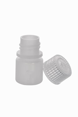 Foxx Life Sciences&nbsp;8mL Narrow Mouth HDPE Reagent Bottles, 72CS