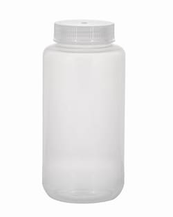 Foxx Life Sciences&nbsp;1L Wide Mouth HDPE Reagent Bottles, 24CS
