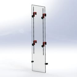 Ace Glass, Inc.&nbsp;SAFETY SHIELD,REAR PANEL