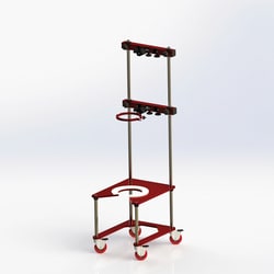 Ace Glass, Inc.&nbsp;STAND,ROD MOUNT TOP,10-20L