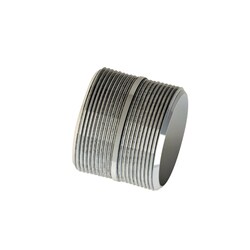 Ace Glass, Inc.&nbsp;2in NPT PIPE NIPPLE