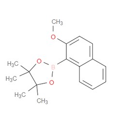 Aobchem&nbsp;2-Methoxy-1-naphthaleneboronic acid pinacol ester | ≥97% | CAS 269410-05-1 | C17H21BO3 | 1g