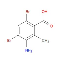 Aobchem&nbsp;3-Amino-4 6-dibromo-2-methylbenzoic acid | ≥97% | CAS 1935932-87-8 | C8H7Br2NO2 | 5g
