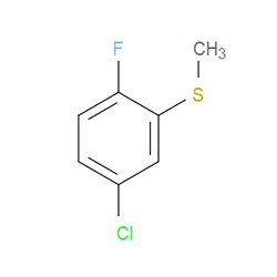Aobchem&nbsp;(5-Chloro-2-fluorophenyl)(methyl)sulfane | ≥97% | CAS 1071152-05-0 | C7H6ClFS | 1g