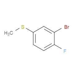 Aobchem&nbsp;(3-Bromo-4-fluorophenyl)(methyl)sulfane | ≥97% | CAS 1511032-71-5 | C7H6BrFS | 500mg