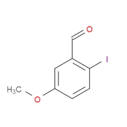 AOBCHEM&nbsp;2-Iodo-5-methoxybenzaldehyde | ≥95% | CAS 77287-58-2 | C8H7IO2 | 250mg