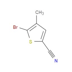 Aobchem&nbsp;5-Bromo-4-methylthiophene-2-carbonitrile | ≥95% | CAS 304854-52-2 | C6H4BrNS | 5g
