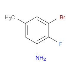 Aobchem&nbsp;3-Bromo-2-fluoro-5-methylaniline | ≥95% | CAS 1207319-71-8 | C7H7BrFN | 500mg