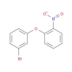Aobchem&nbsp;1-(3-Bromophenoxy)-2-nitrobenzene | ≥97% | CAS 883106-34-1 | C12H8BrNO3 | 1g