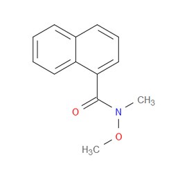 Aobchem&nbsp;N-Methoxy-N-methyl-1-naphthalenecarboxamide | ≥95% | CAS 226931-26-6 | C13H13NO2 | 500mg