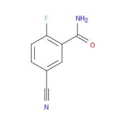 Aobchem&nbsp;5-Cyano-2-fluorobenzamide | ≥95% | CAS 916213-61-1 | C8H5FN2O | 5g
