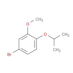 Aobchem&nbsp;4-Bromo-1-isopropoxy-2-methoxybenzene | ≥97% | CAS 138505-27-8 | C10H13BrO2 | 500mg
