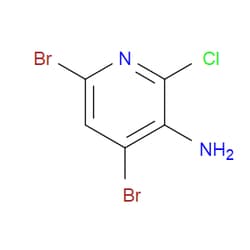 Aobchem&nbsp;4 6-Dibromo-2-chloropyridin-3-amine | ≥95% | CAS 887570-91-4 | C5H3Br2ClN2 | 1g
