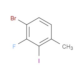Aobchem&nbsp;1-Bromo-2-fluoro-3-iodo-4-methylbenzene | ≥95% | CAS 886762-55-6 | C7H5BrFI | 5g