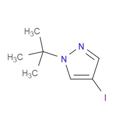 Aobchem&nbsp;1-(Tert-butyl)-4-iodo-1H-pyrazole | ≥97% | CAS 1354705-41-1 | C7H11IN2 | 500mg
