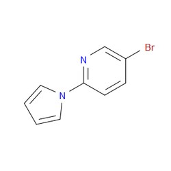 Aobchem&nbsp;5-Bromo-2-(1H-pyrrol-1-yl)pyridine | ≥97% | CAS 383142-29-8 | C9H7BrN2 | 500mg