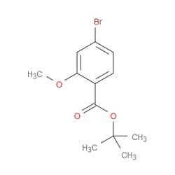 Aobchem&nbsp;Tert-butyl 4-bromo-2-methoxybenzoate | ≥95% | CAS 1260897-35-5 | C12H15BrO3 | 500mg