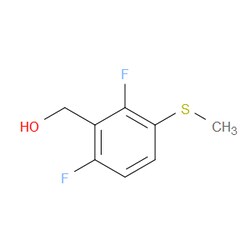 Aobchem&nbsp;2 6-Difluoro-3-(methylthio)benzyl alcohol | ≥97% | CAS 1428234-82-5 | C8H8F2OS | 1g